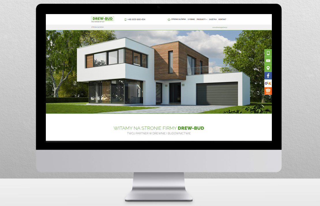 Strony internetowe Żywiec - hurtownia budowlana