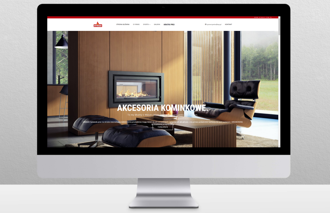 Strony internetowe Żywiec - kominki i wkłady kominkowe